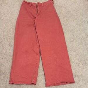 Universal Thread Coral Sailor Wide-Leg Jeans